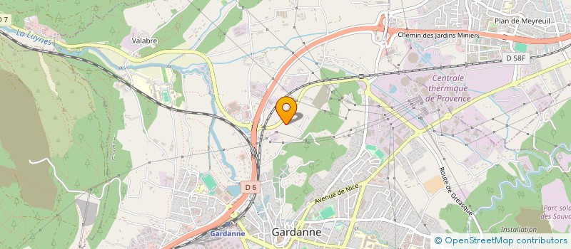 localisation de l'entreprise MADAME MICHEL CONILL  GARDANNE