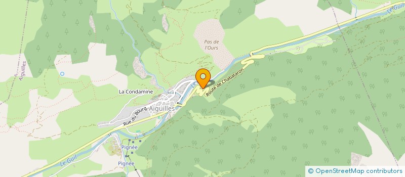 localisation de l'entreprise MADAME MICHEL COSELYA  AIGUILLES