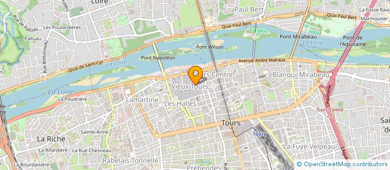 localisation de l'entreprise MADAME MICHEL KETCHA TCHATCHOUA  TOURS