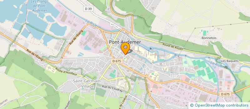 localisation de l'entreprise MADAME MICHEL LOUAIL à PONT-AUDEMER