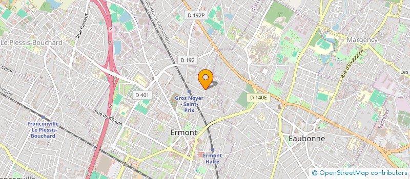 localisation de l'entreprise MADAME MICHELA MANCINI à ERMONT