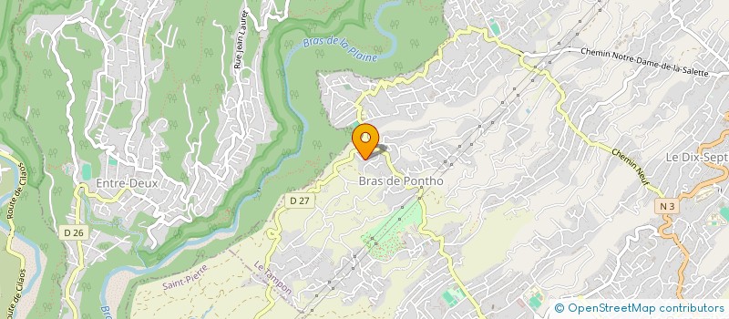 localisation de l'entreprise MADAME MICHELA RANDRIANTSALAMA  LE TAMPON