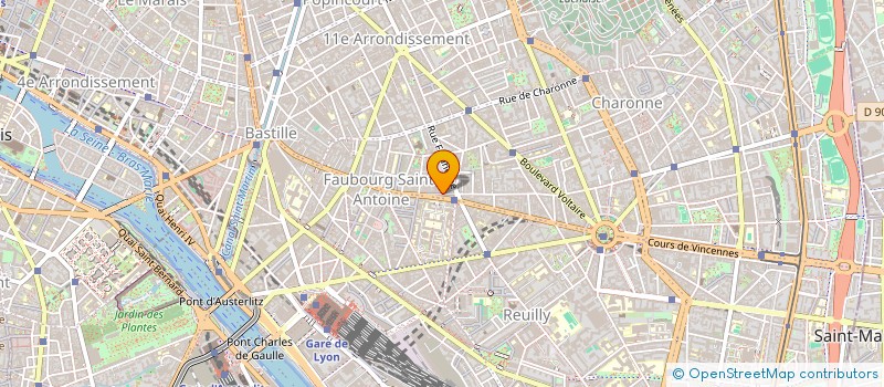 localisation de l'entreprise MADAME MICHELE ALEZRA  PARIS 11