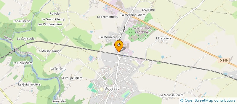 localisation de l'entreprise MADAME MICHELE ALLAIRE  GETIGNE