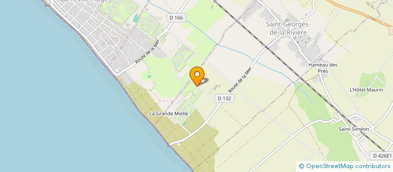 localisation de l'entreprise MADAME MICHELE ALLARD  SAINT-GEORGES-DE-LA-RIVIERE