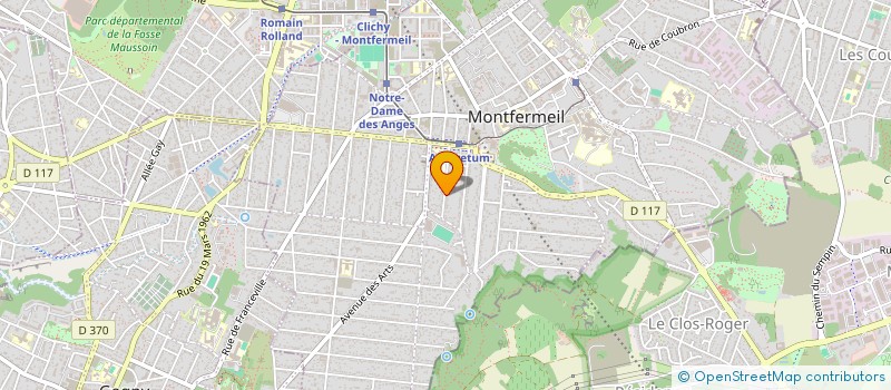 localisation de l'entreprise MADAME MICHELE ALVES  MONTFERMEIL