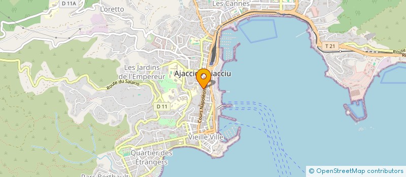 localisation de l'entreprise MADAME MICHELE AMAT à AJACCIO