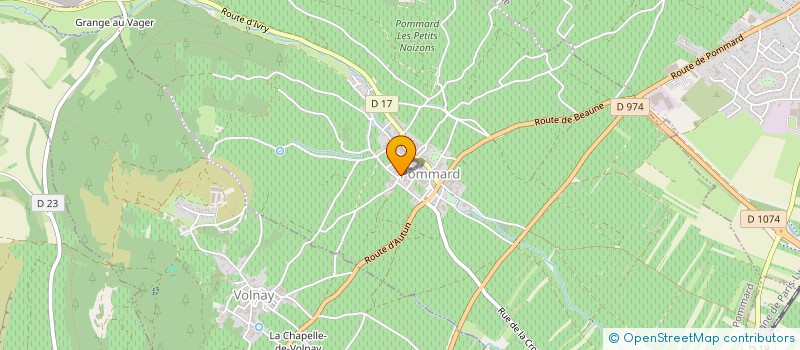 localisation de l'entreprise MADAME MICHELE ANDRE à POMMARD