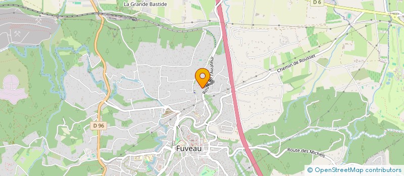 localisation de l'entreprise MADAME MICHELE ANDRIEUX  FUVEAU