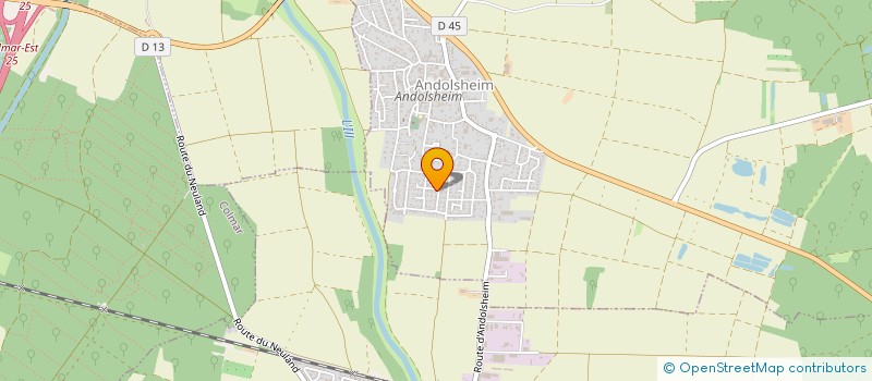 localisation de l'entreprise MADAME MICHELE ANTOINE  ANDOLSHEIM