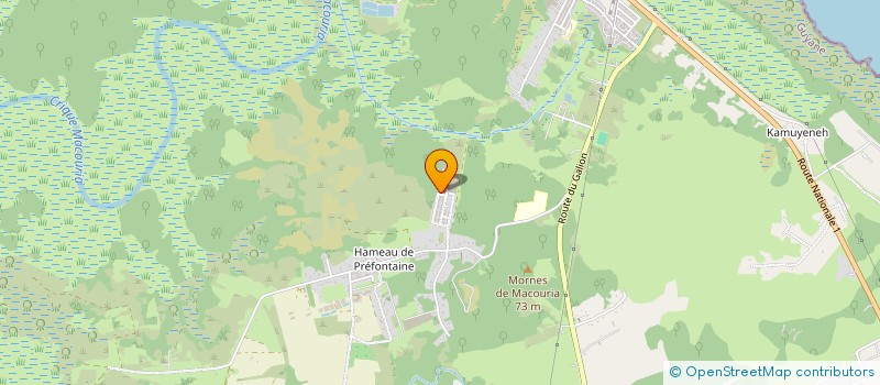 localisation de l'entreprise MADAME MICHELE ARNAUD  MACOURIA