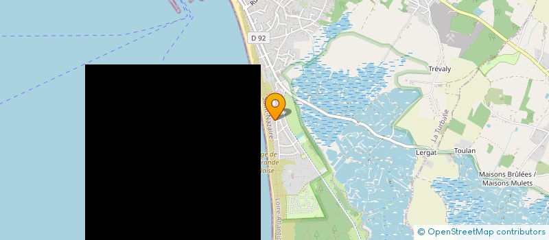 localisation de l'entreprise MADAME MICHELE ARZAUD  PIRIAC-SUR-MER