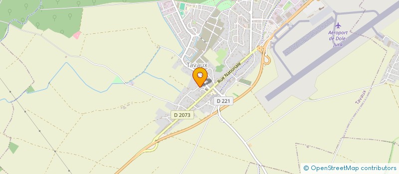 localisation de l'entreprise MADAME MICHELE AUBLE  TAVAUX