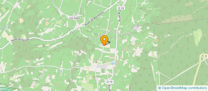 localisation de l'entreprise MADAME MICHELE AUGIER  VILLES-SUR-AUZON