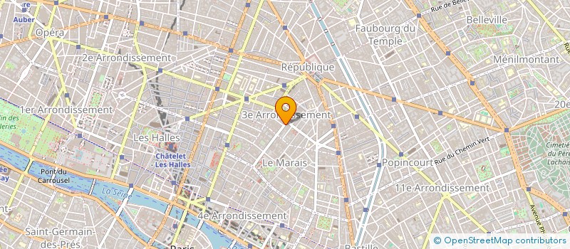 localisation de l'entreprise MADAME MICHELE BASTARD à PARIS
