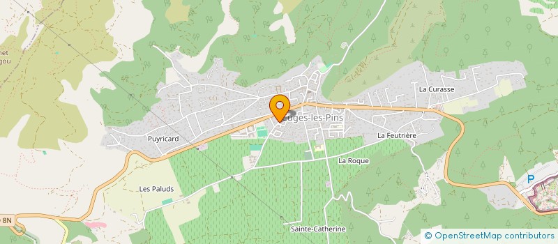 localisation de l'entreprise MADAME MICHELE BAUBY  CUGES-LES-PINS