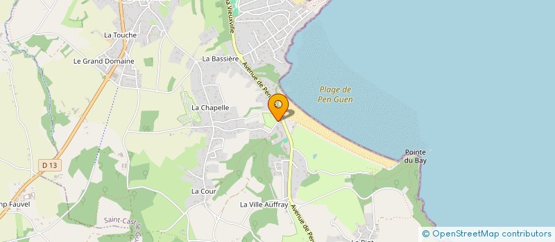 localisation de l'entreprise MADAME MICHELE BELLET à SAINT-CAST-LE-GUILDO