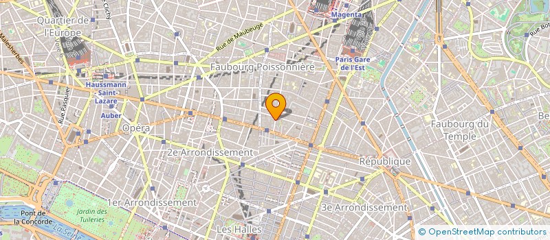 localisation de l'entreprise MADAME MICHELE BENAZET  PARIS