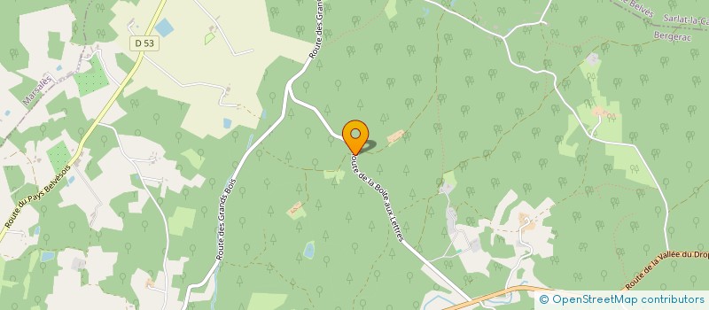 localisation de l'entreprise MADAME MICHELE BENESSE  CAPDROT