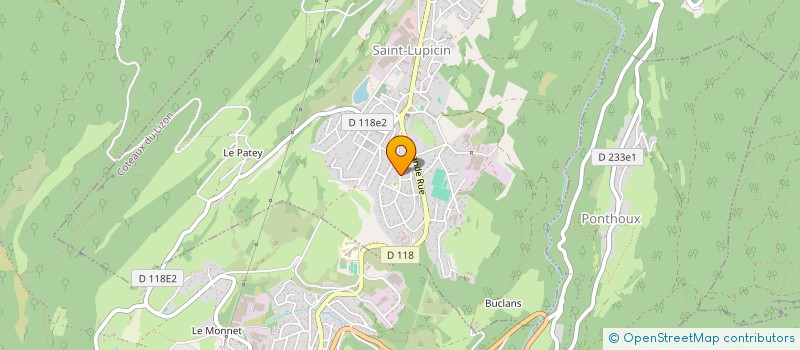 localisation de l'entreprise MADAME MICHELE BENIER  COTEAUX DU LIZON