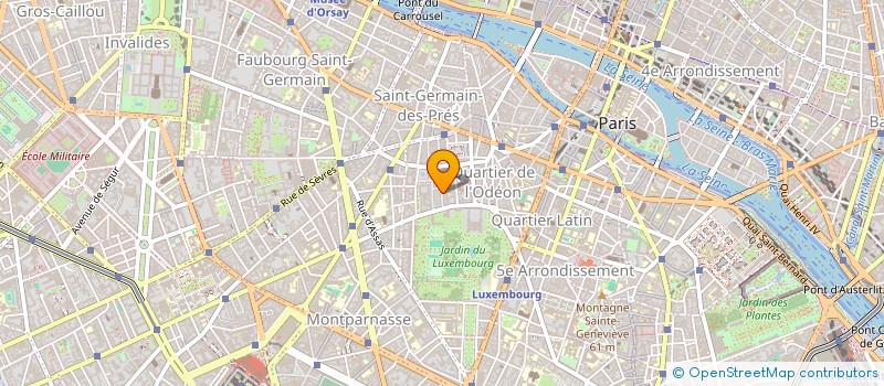 localisation de l'entreprise MADAME MICHELE BERNARD à PARIS