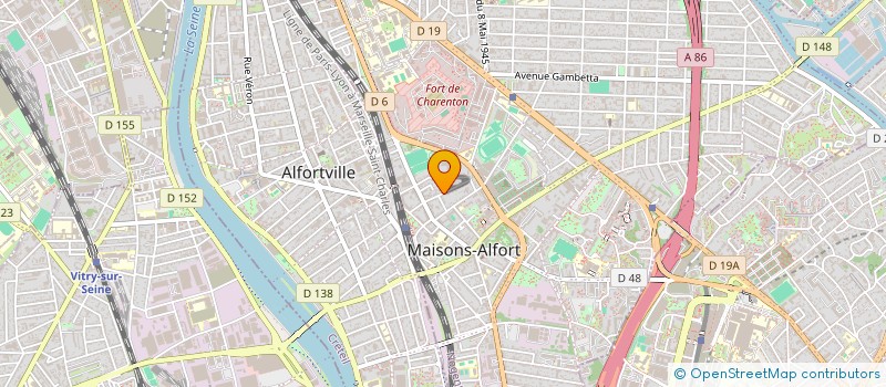 localisation de l'entreprise MADAME MICHELE BERZOSA-ELIPE à MAISONS-ALFORT