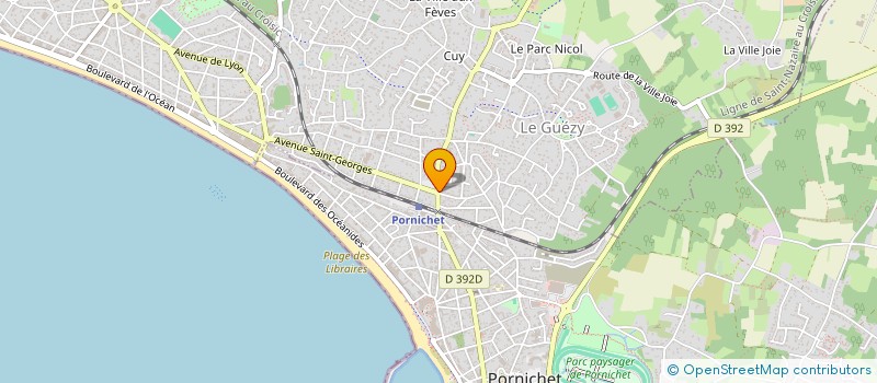 localisation de l'entreprise MADAME MICHELE BESNARD  LA BAULE-ESCOUBLAC