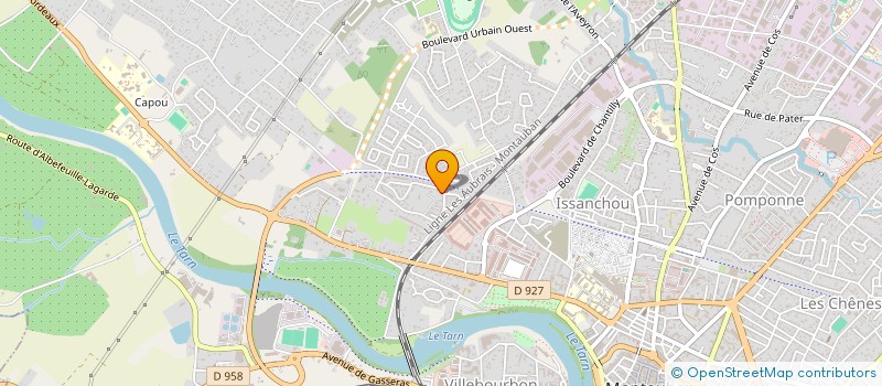 localisation de l'entreprise MADAME MICHELE BESSEY DE BOISSY  MONTAUBAN