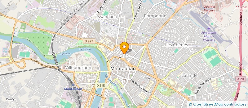 localisation de l'entreprise MADAME MICHELE BIALE  MONTAUBAN