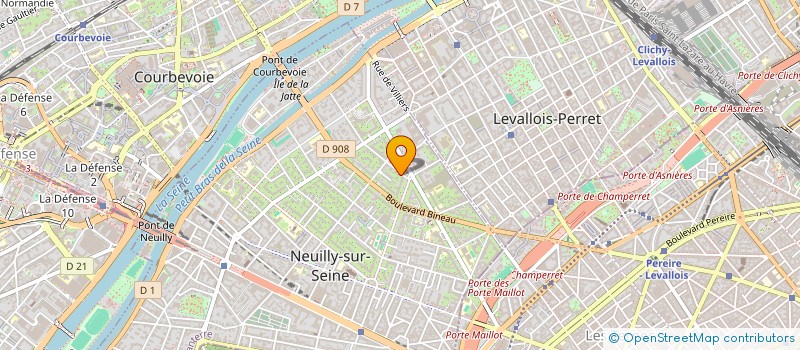 localisation de l'entreprise MADAME MICHELE BIETTE à NEUILLY-SUR-SEINE