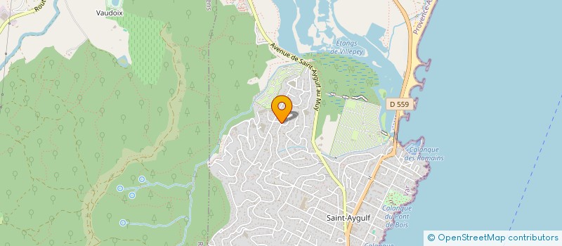 localisation de l'entreprise MADAME MICHELE BINETRUY à FREJUS