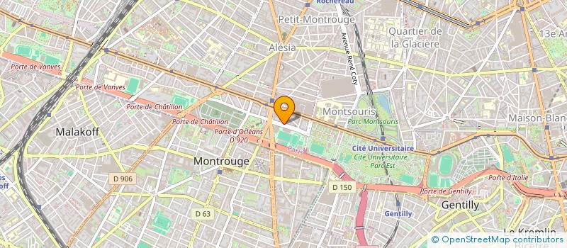 localisation de l'entreprise MADAME MICHELE BLANCHARD  PARIS