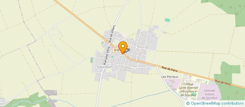 localisation de l'entreprise MADAME MICHELE BLANCHON  SOURDUN