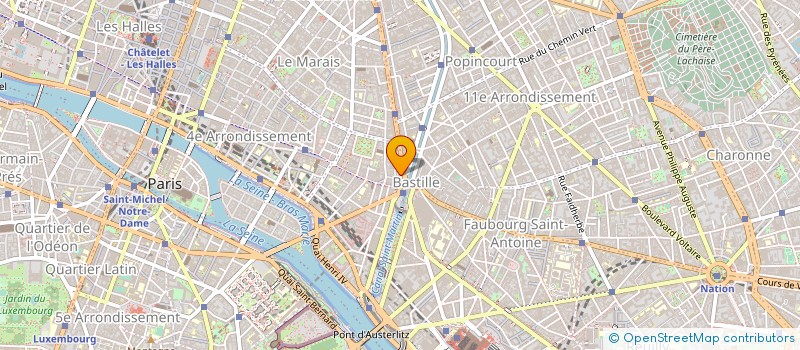 localisation de l'entreprise MADAME MICHELE BOBROWSKI à PARIS