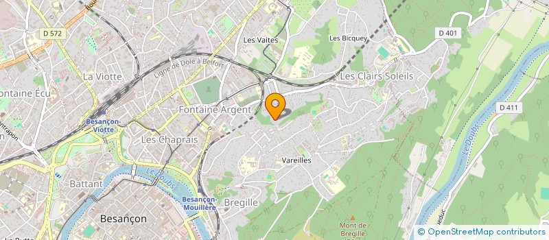 localisation de l'entreprise MADAME MICHELE BONERT  BESANCON