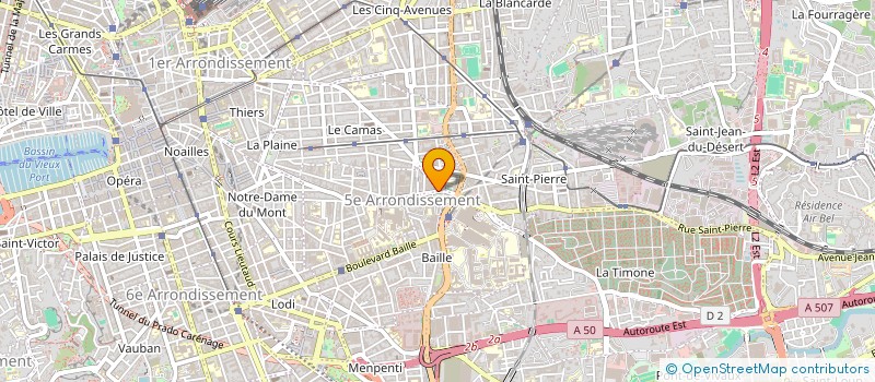 localisation de l'entreprise MADAME MICHELE BONGI à MARSEILLE