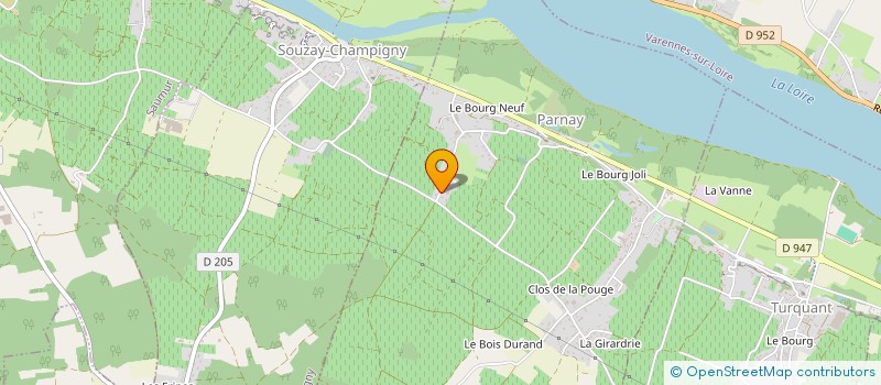 localisation de l'entreprise MADAME MICHELE BONNET  PARNAY