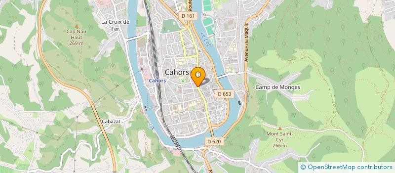 localisation de l'entreprise MADAME MICHELE BOUISSET  CAHORS