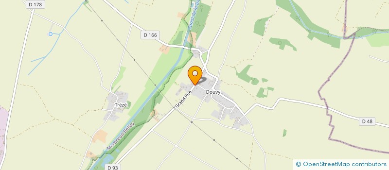 localisation de l'entreprise MADAME MICHELE BOUX à BELLEVIGNE-LES-CHATEAUX