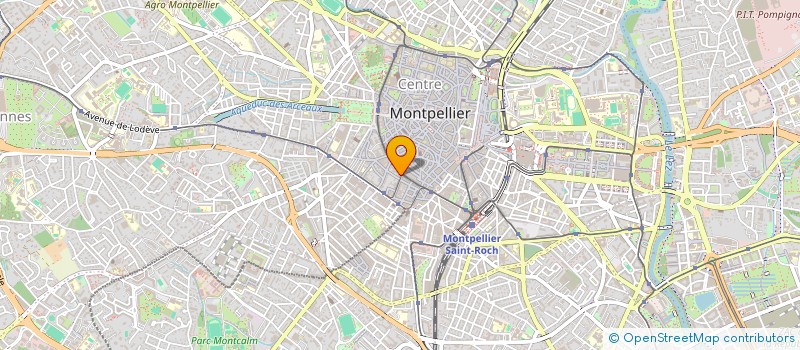 localisation de l'entreprise MADAME MICHELE BRISSET à MONTPELLIER