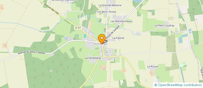 localisation de l'entreprise MADAME MICHELE BRISSET  CONTINVOIR