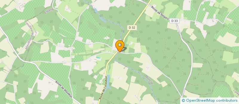 localisation de l'entreprise MADAME MICHELE BROCHARD  MONCLAR