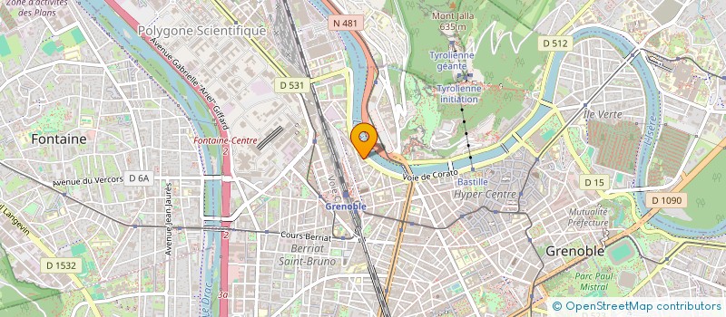 localisation de l'entreprise MADAME MICHELE BUCHLOH à GRENOBLE