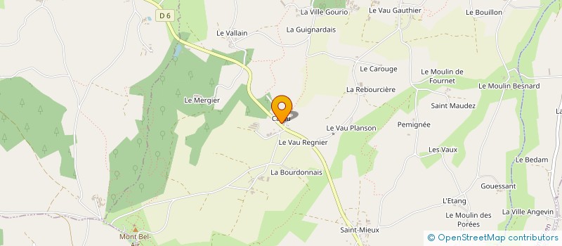 localisation de l'entreprise MADAME MICHELE BURETTE  TREBRY