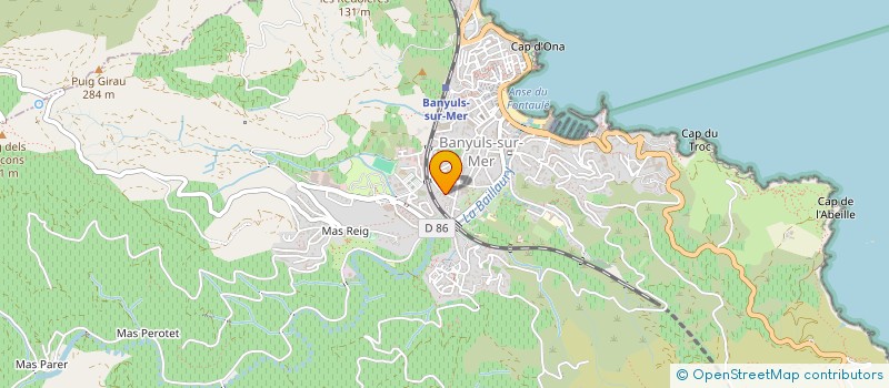 localisation de l'entreprise MADAME MICHELE BUSTON  BANYULS-SUR-MER