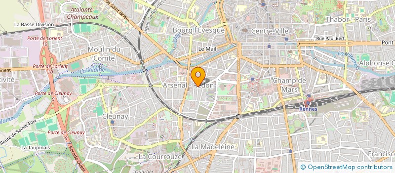 localisation de l'entreprise MADAME MICHELE CAINJO  RENNES