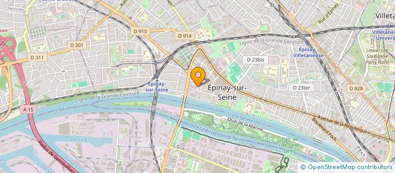 localisation de l'entreprise MADAME MICHELE CALLU à EPINAY-SUR-SEINE