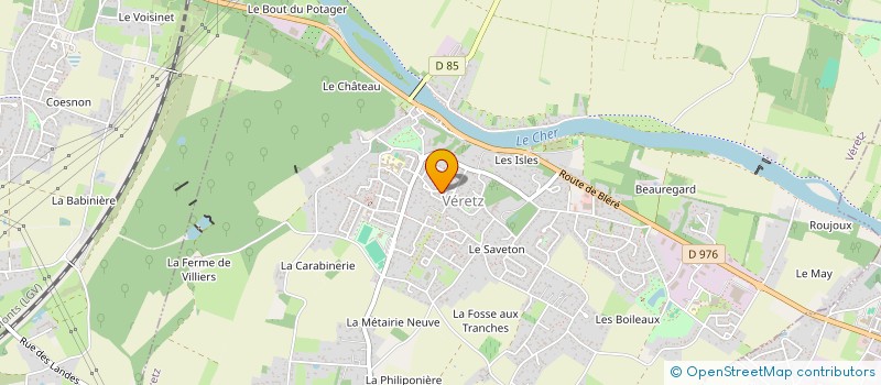 localisation de l'entreprise MADAME MICHELE CANDELIER  VERETZ