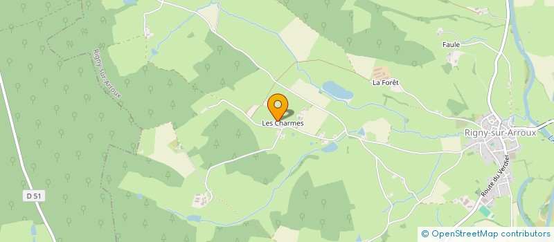 localisation de l'entreprise MADAME MICHELE CANET  RIGNY-SUR-ARROUX