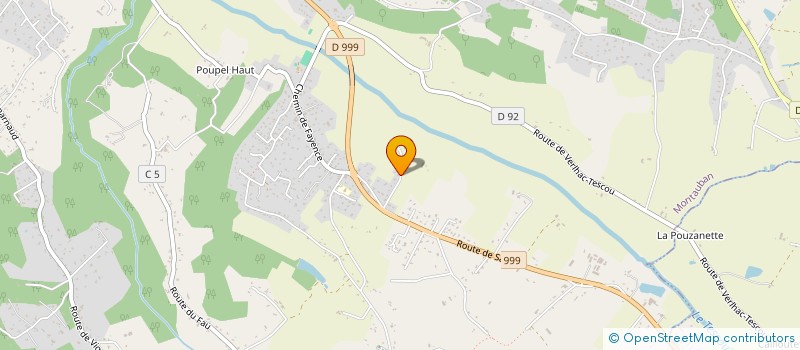 localisation de l'entreprise MADAME MICHELE CARBONNEL  MONTAUBAN